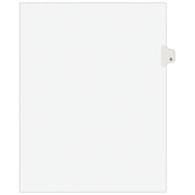 Avery Post Consumer Divider, Letter, White, 25/Pack - G