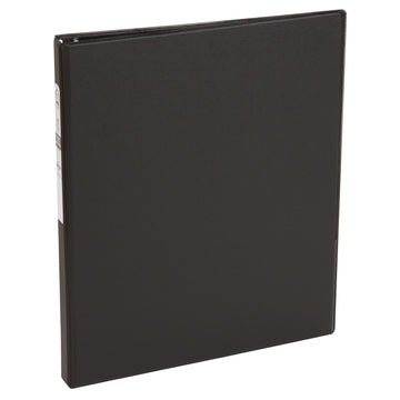 Avery 03201 Vinyl Economy Binder, 100 Sheets, Black, 12/Case - Default Title