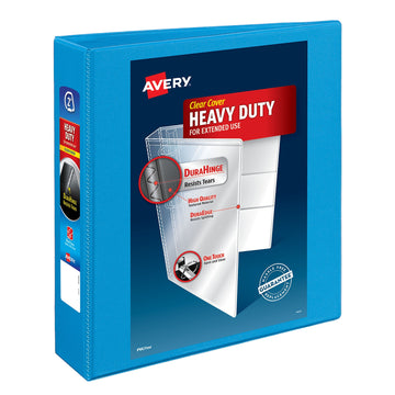 Avery Polypropylene Heavy-Duty Binder, Letter, Blue - 500 Sheets