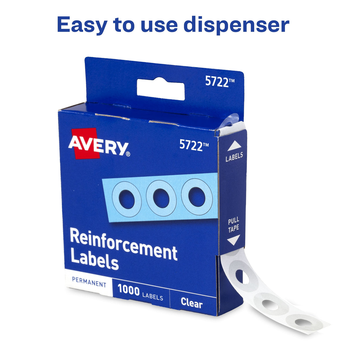 Avery PVC Reinforcement Label, Clear - photo 3