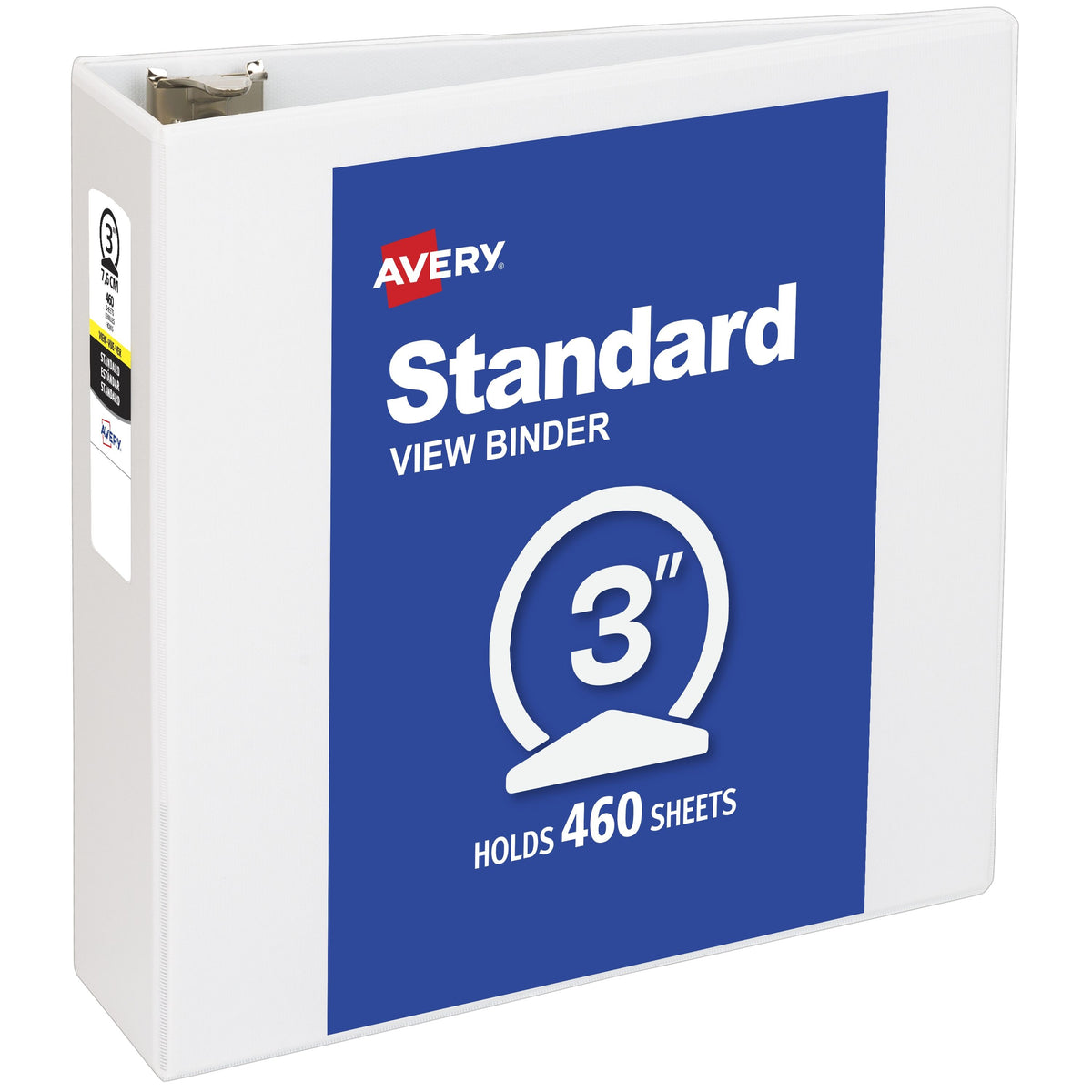 Avery Vinyl Standard Binder, Letter, White - 460 Sheets