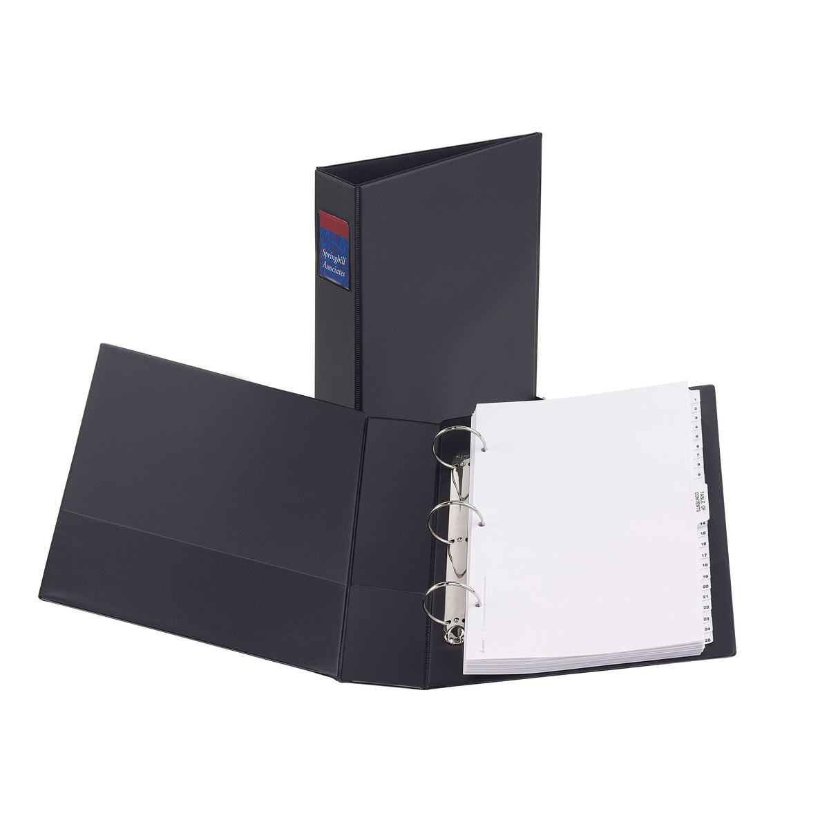 Avery 06401 Vinyl Binder, 375 Sheets, Black - photo 2