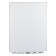 Avery 11378 Post Consumer Divider, Letter, White - Default Title