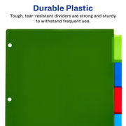 Avery Divider, Letter, Assorted - 5-Tab