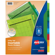 Avery Divider, Letter, Assorted - 8-Tab