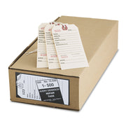 Avery 15030 Paper Repair Tag, 2 5/8" x 5 1/4", Manila, 500/Box - Default Title