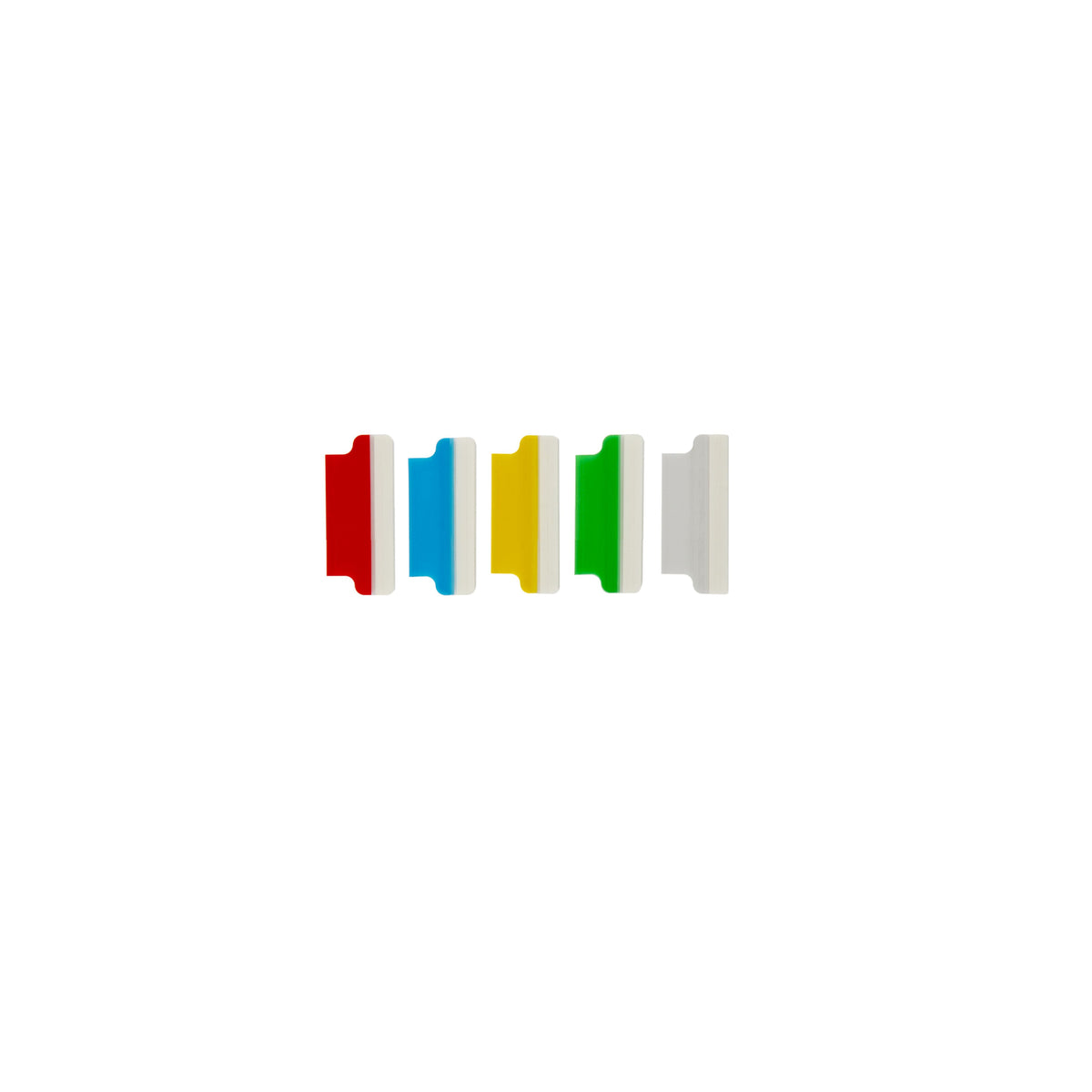 Avery Tab, Assorted, 25/Pack - 1 1/2"