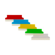 Avery Tab, Assorted, 25/Pack - 2"