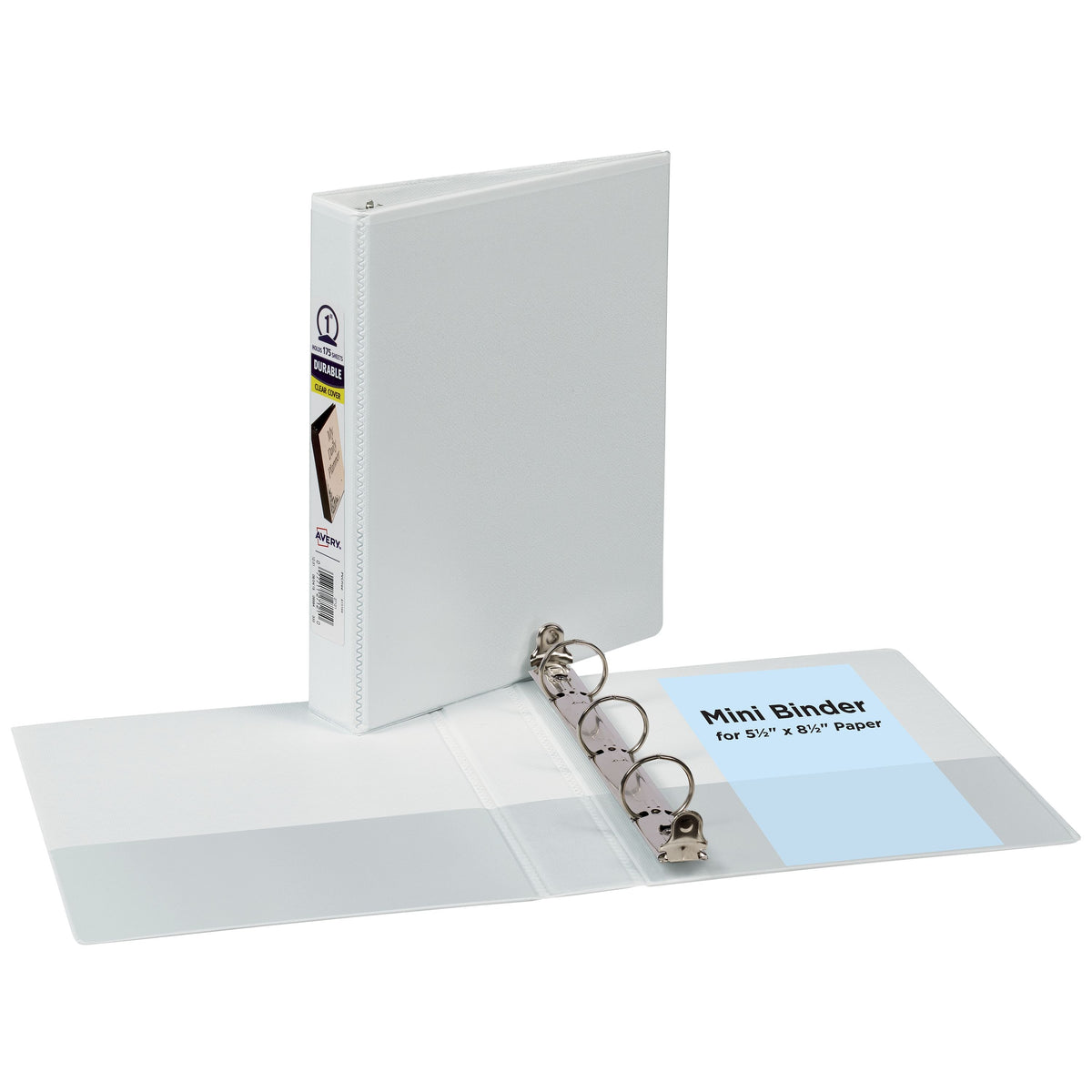 Avery Vinyl Binder, 175 Sheets - White