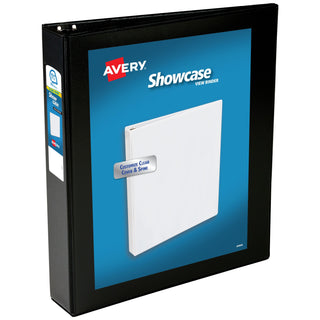 Avery 19650 Vinyl Economy Binder, 275 Sheets, Black - Default Title