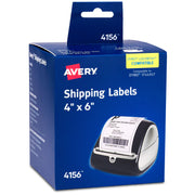 Avery 4156 Paper Label, 4" x 6", White, 220/Box - Default Title