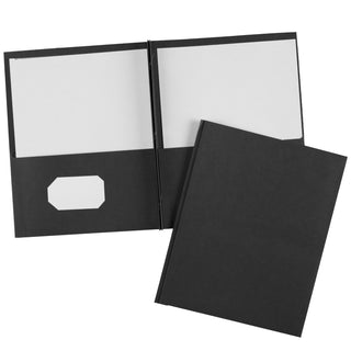 Avery Paper Folder, 70 Sheets, 25/Box - Black