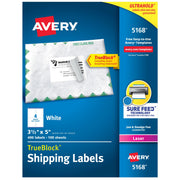Avery Label, White - 3 1/2"