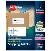 Avery Mailing Label, White - 2"