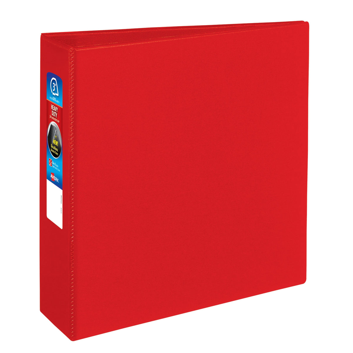Avery Heavy-Duty Binder, 670 Sheets - Red