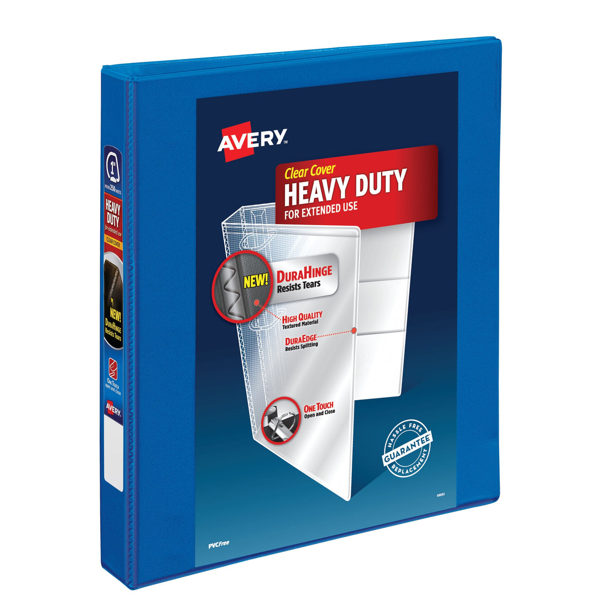 Avery Heavy-Duty Binder, 220 Sheets, Blue - Default Title