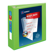 Avery Heavy-Duty Binder, 8 1/2" x 11" - Green / 670 Sheets