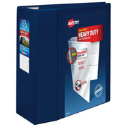Avery Heavy-Duty Binder, 8 1/2" x 11" - Blue / 1,050 Sheets 5"