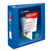Avery Heavy-Duty Binder, 8 1/2" x 11" - Blue / 670 Sheets