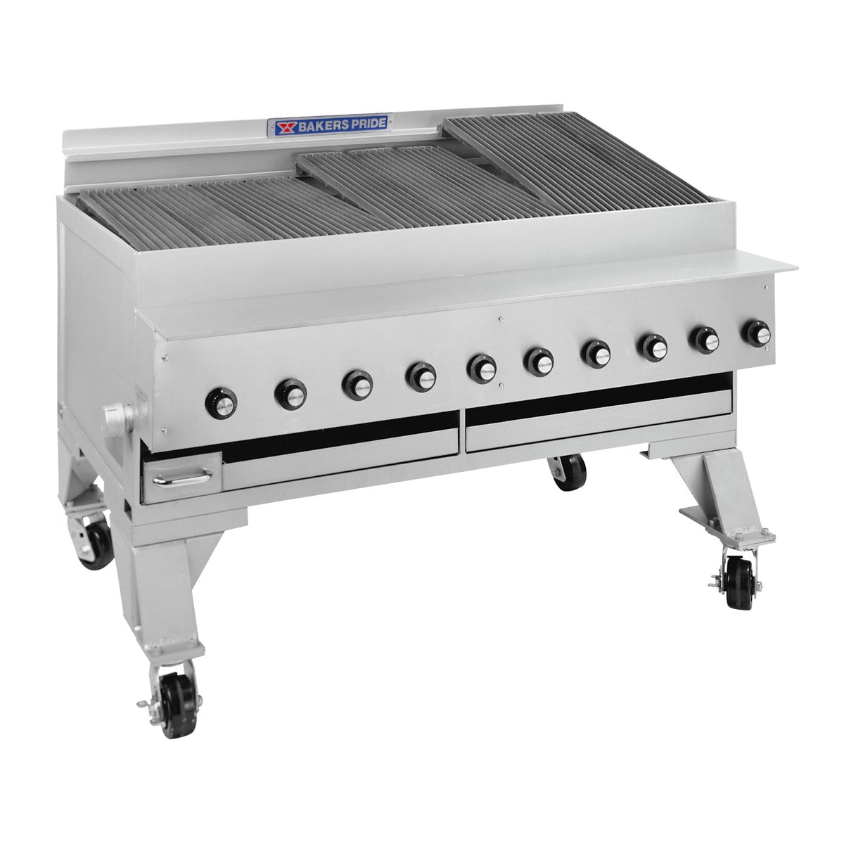 Bakers Pride Liquid Propane Charbroiler, 20" High - 54 5/8"