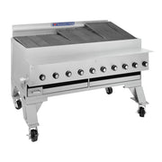Bakers Pride Charbroiler, 20" High - 54 5/8"