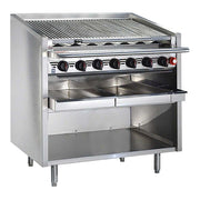 Bakers Pride Charbroiler, 42" High - 60"