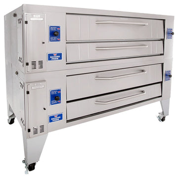 Bakers Pride Pizza Deck Oven, 66 1/4" High - 78"