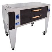 Bakers Pride Natural Gas Pizza Deck Oven, 58 1/8" High - 84"