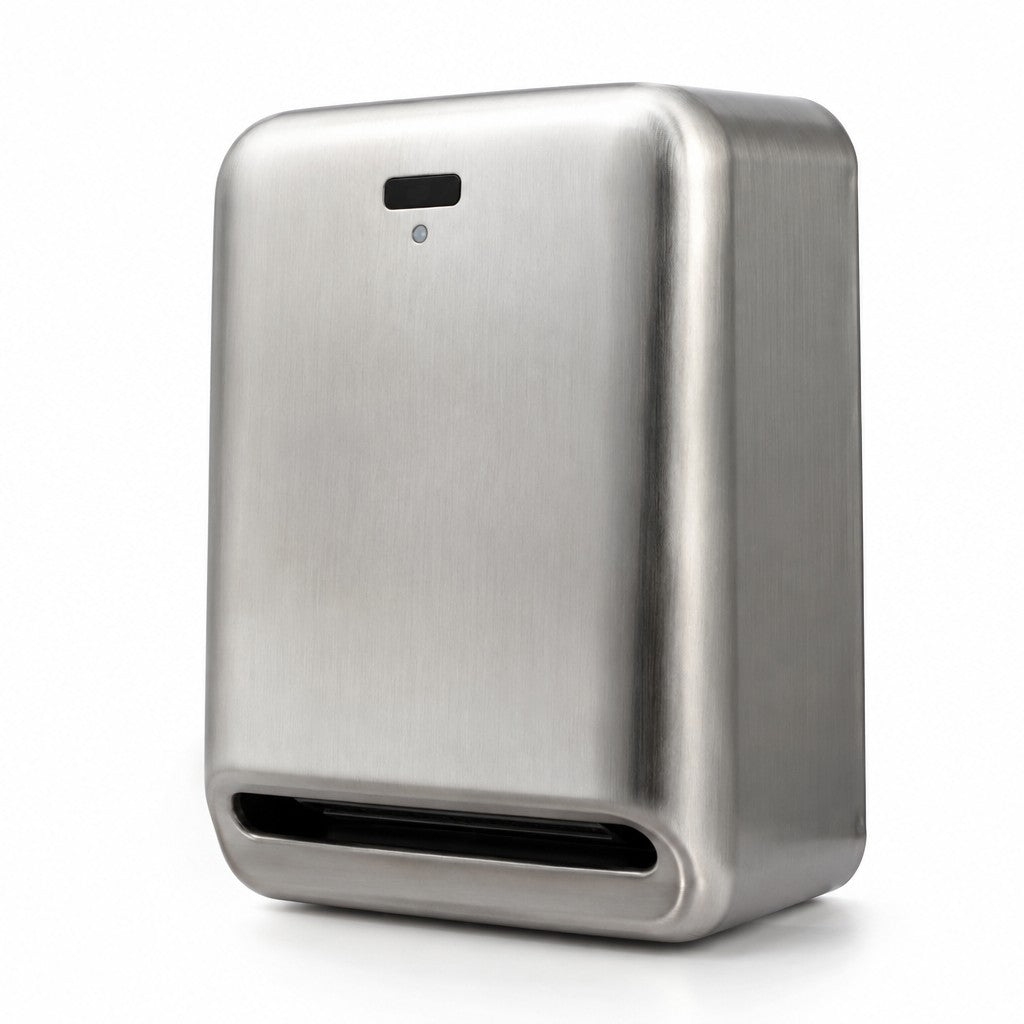 Lavex Stainless Steel Hand Dryer, 7" Wide, 110-130V