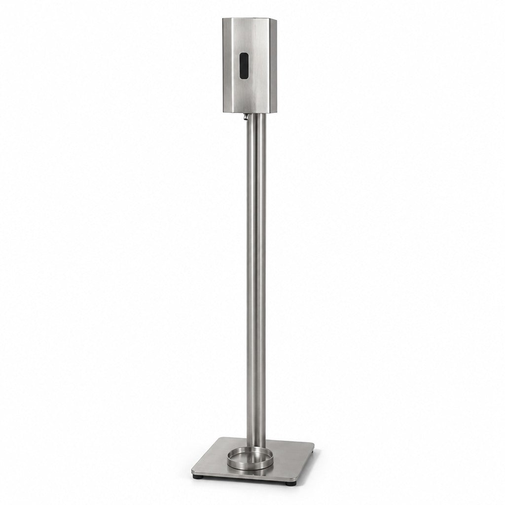 Lavex Stainless Steel Sanitizing Station, 700 mL, Silver