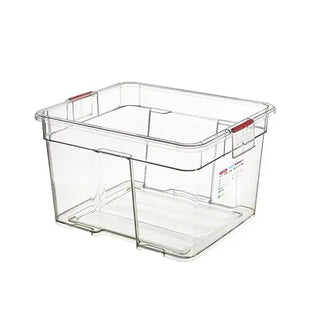 Araven 74070 ABS Plastic Food Box, 23 gal., Clear - Default Title