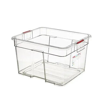 Araven 74070 ABS Plastic Food Box, 23 gal., Clear - Default Title