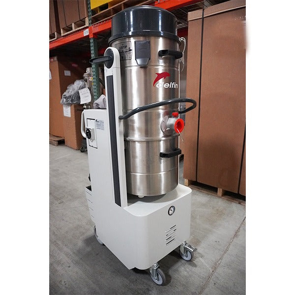Delfin Industrial Industrial Vacuum, 19" Long, 115V - 20"