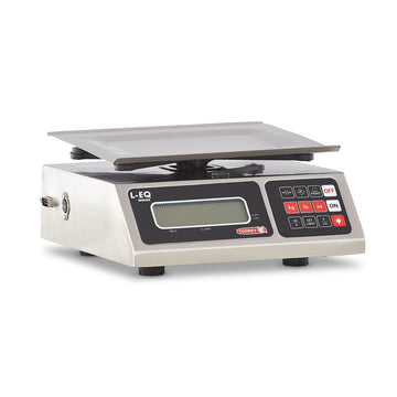 Tor Rey LEQ10-HS Stainless Steel Portion Control Scale, 9 5/8" Wide, 110V - Default Title