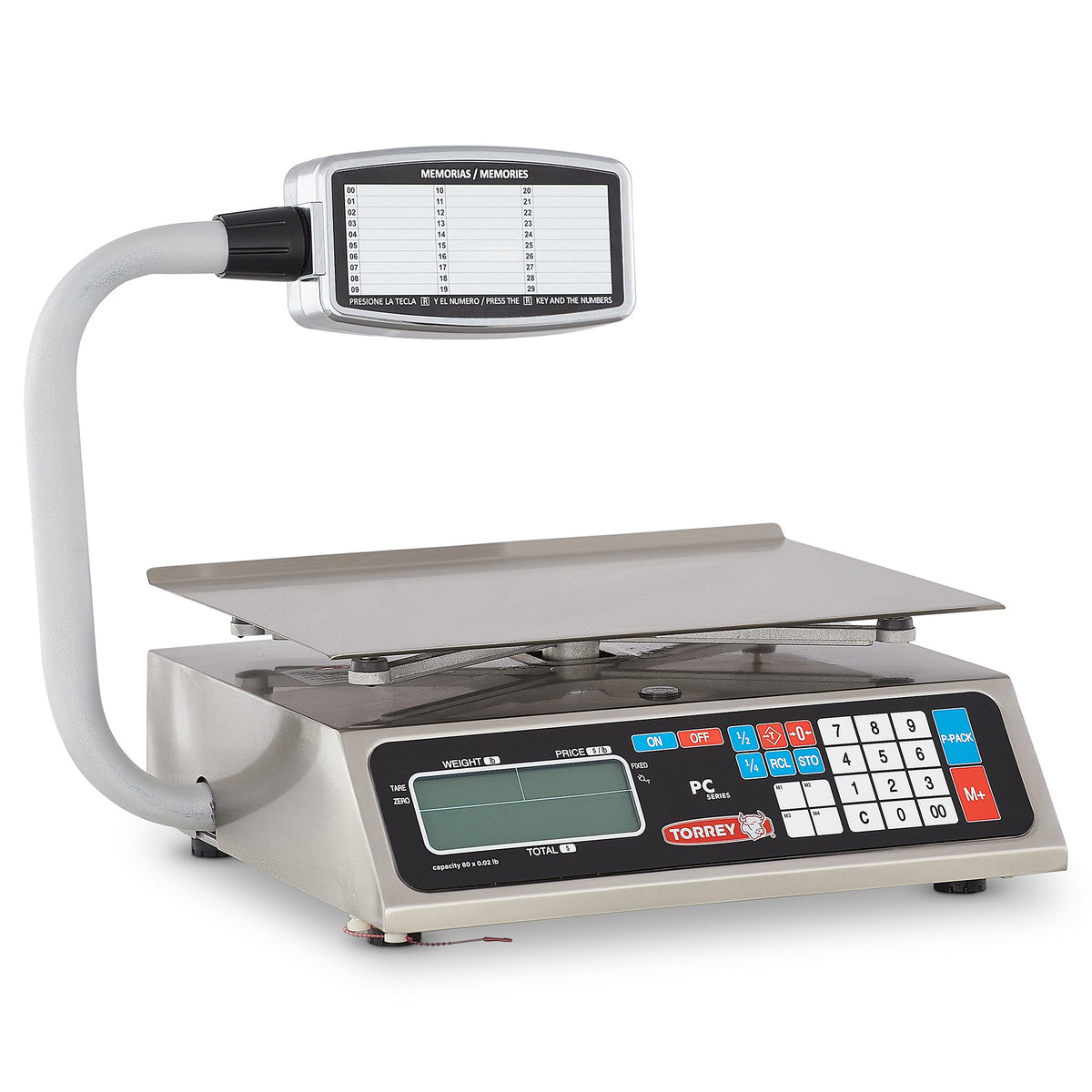 Tor Rey PC80LT-HS Price Computing Scale, 14" Wide, 110V - Default Title
