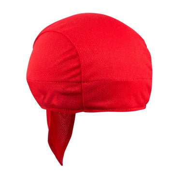 Headsweats HU8807-658 Polyester Shorty Cap, One Size Fits Most, Red - Default Title