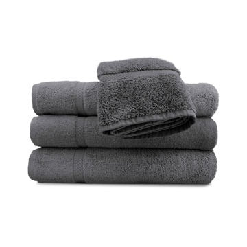 Oxford Super Blend PR9700D Imperiale Pool Towel, 32" x 66", 24/Case - Charcoal Gray
