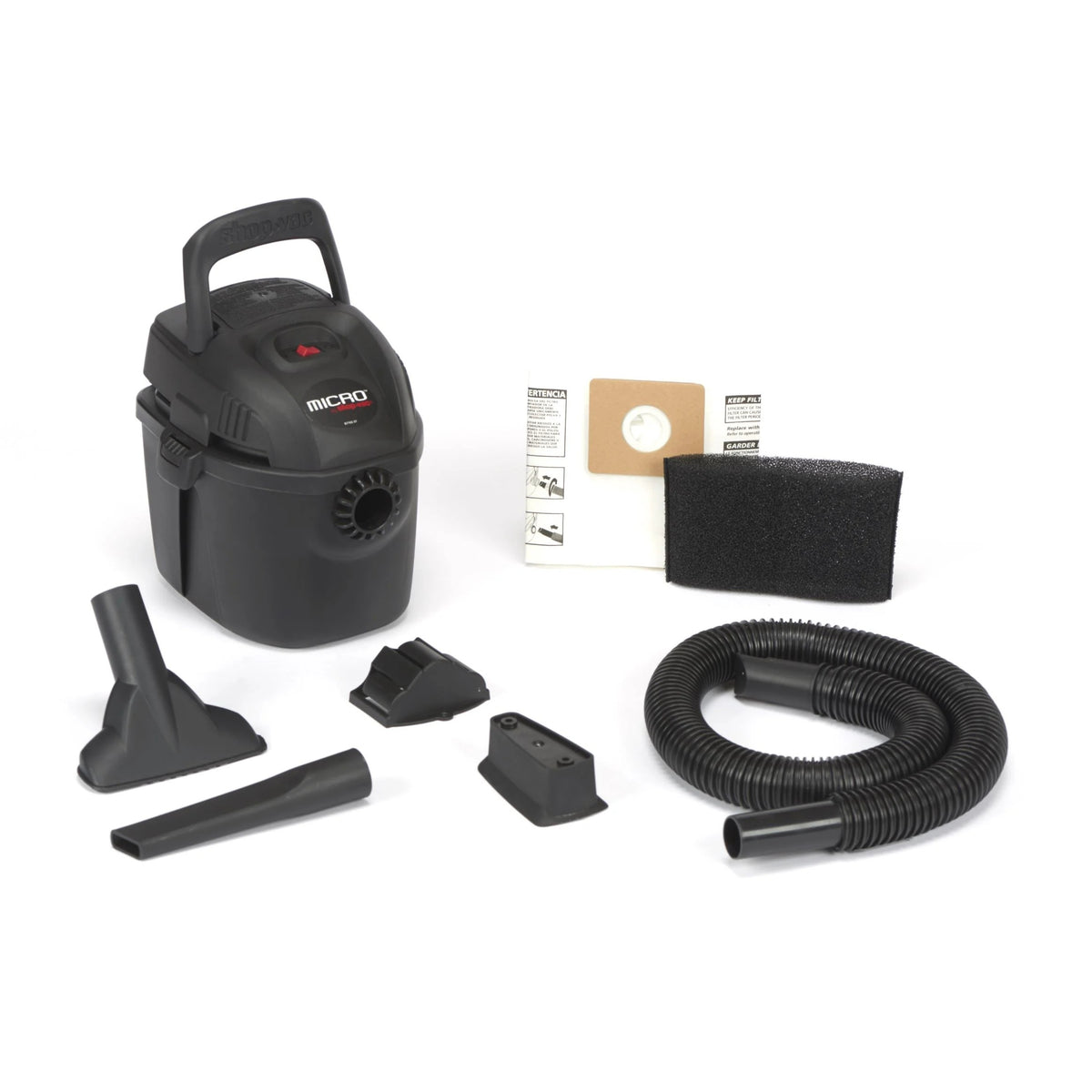 Shop-Vac 2021005 Polyethylene Vacuum, 1 gal., 120V - Default Title