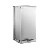 Bobrick B-221216 Stainless Steel Waste Receptacle, 12 gal., Silver
