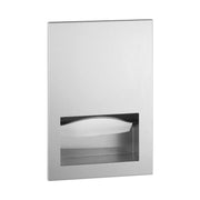 Bobrick B-35903 Stainless Steel Paper Towel Dispenser, 300 - 400 Towels - Silver