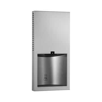 Bobrick B-3725 Stainless Steel Hand Dryer, 11 13/16" Wide, Silver - 115V