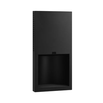 Bobrick B-3725.MBLK Stainless Steel Hand Dryer, 11 13/16" Wide, Black - 115V