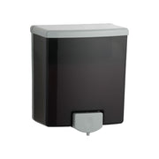 Bobrick B-40 Polyethylene Soap Dispenser, 40 fl. oz., Black - Default Title