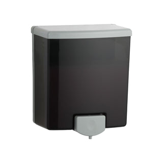 Bobrick B-40 Polyethylene Soap Dispenser, 40 fl. oz., Black - Default Title