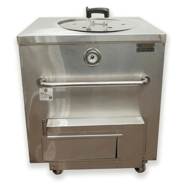 Tandoor Morni Stainless Steel Tandoor Oven, 37" High - photo 3