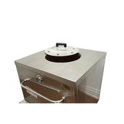 Tandoor Morni Stainless Steel Tandoor Oven, 37" High - 18 Naan