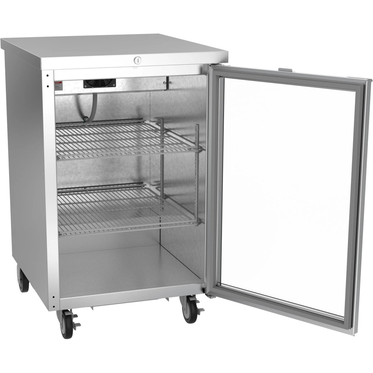 Beverage-Air Stainless Steel Bar Refrigerator, 115V - 7.8 cu. ft.