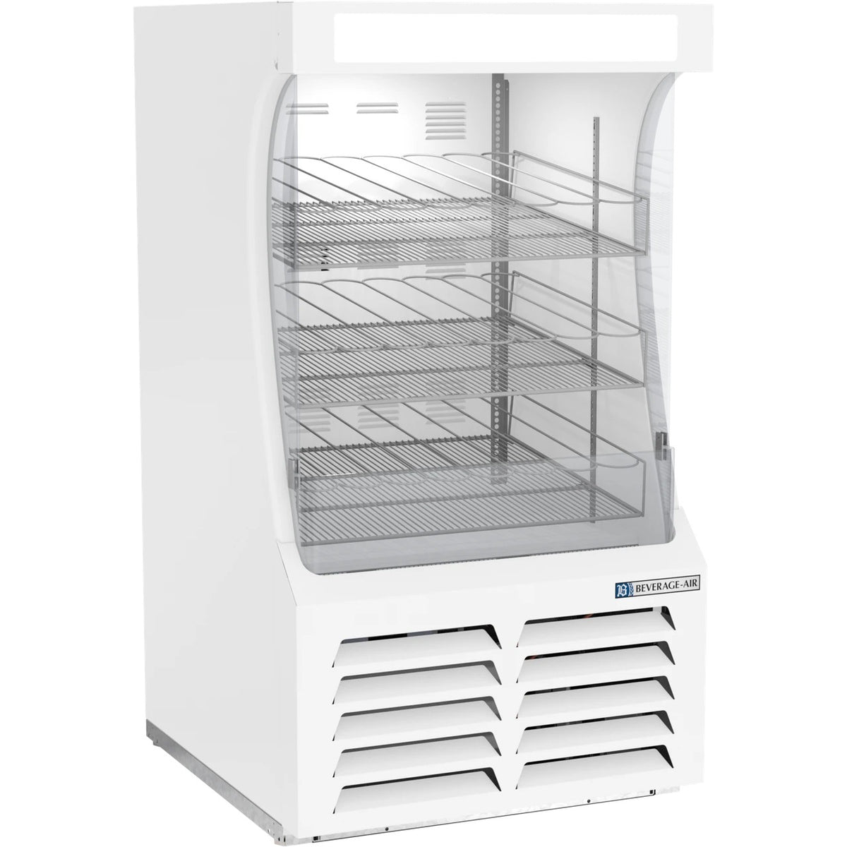 Beverage-Air BZ13HC Vertical Air Curtain Merchandiser, 13 cu. ft., 115V - White