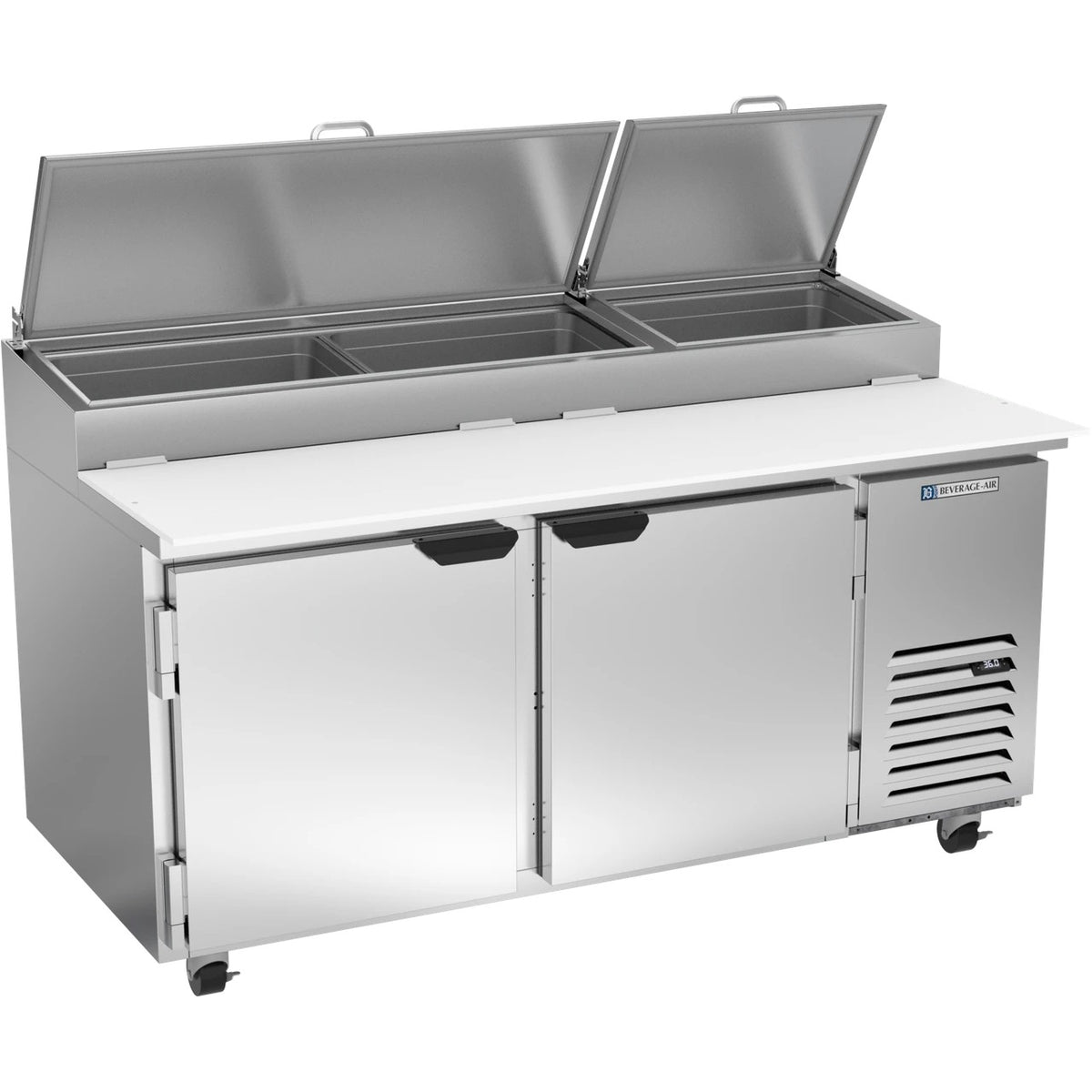 Beverage-Air Pizza Prep Table, 20.7 cu. ft., 115V - 2 Door