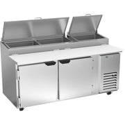 Beverage-Air Pizza Prep Table, 22.8 cu. ft., 115V - 2 Door